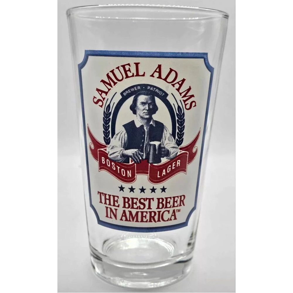 Samuel‎ Adams beer glass  Boston Lager